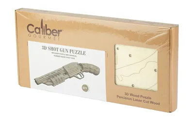 CBG Caliber Shot GUN Wood Puzzle CBG-PZ-05SG - Caliber Gourmet