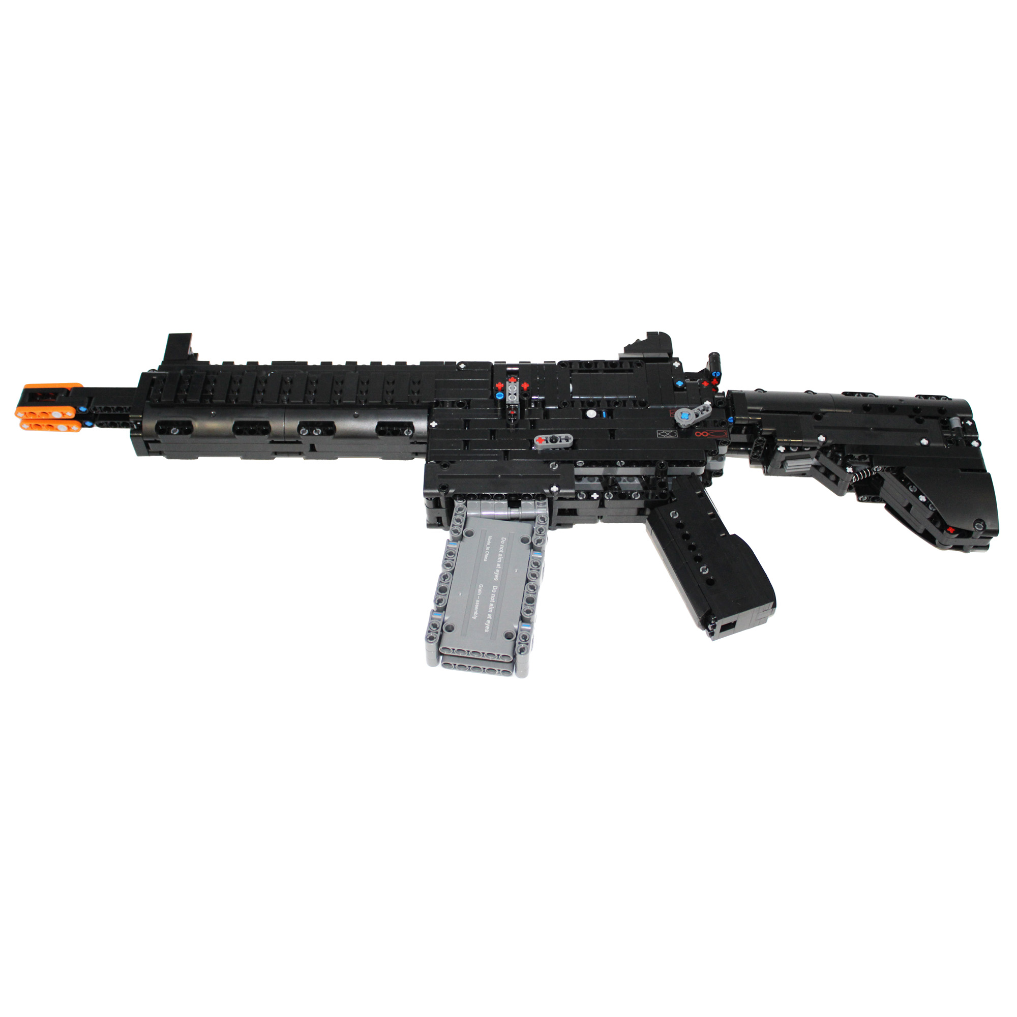 Caliber Gourmet CBG-BB-3 Building Block Machine Gun Toy Multi-Color - Caliber Gourmet