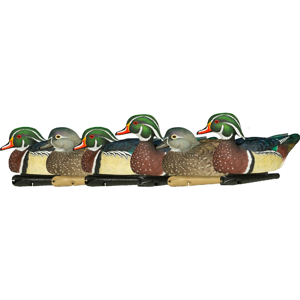 Buy AvianX AVX8083 Top Flight Wood Duck Decoys 6 Pack, Lifelike Design online