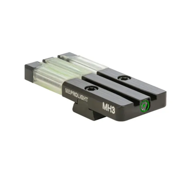 Meprolight ML63144 Fiber-Tritium Bullseye Green Sight for CZ 75/85/SP01 - Meprolight