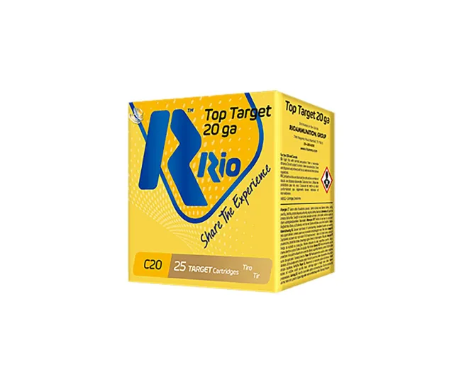 Buy Rio Ammunition ST208 Top Target 20 Gauge 2.75" 7/8 oz 8 Shot 25 Bx/ 10 Cs online