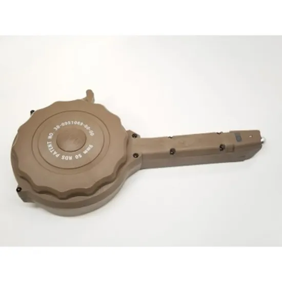 RWB Glock 9mm 50RD Tan Polymer Drum Magazine