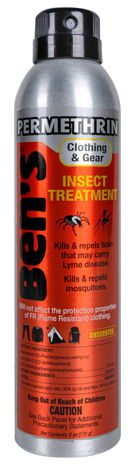 Buy Ben's Clothing & Gear Insect Spray 6oz 0.5% Permethrin online