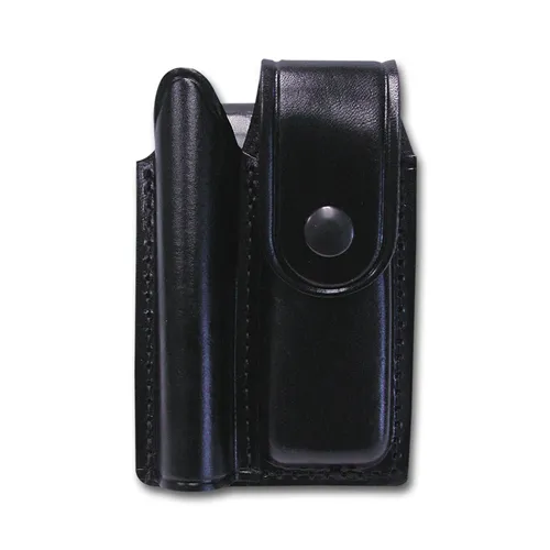 Maglite Heavy Duty Flashlight & Knife Holster Leather Belt - Maglite