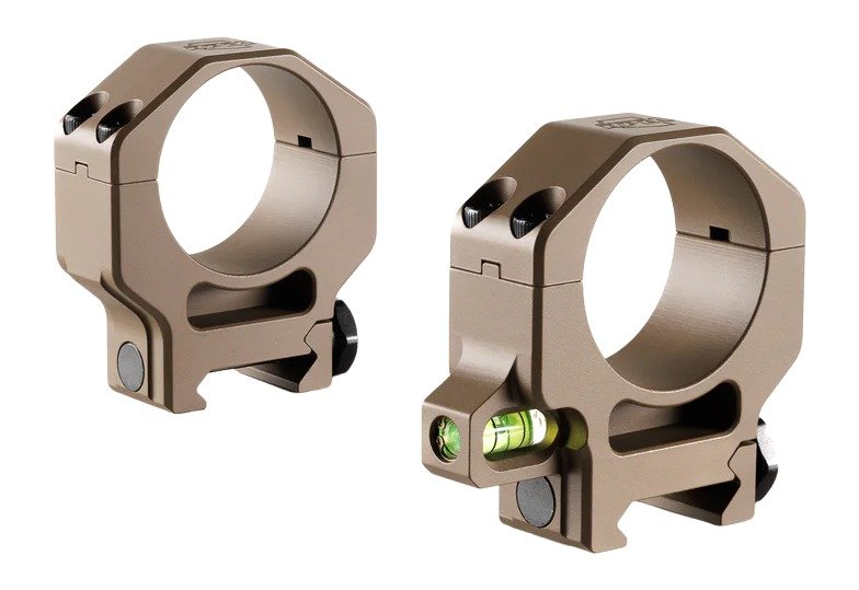 RPM CLR-30125-FDE Precision 30mm Rings 1.25 In FDE - RPM