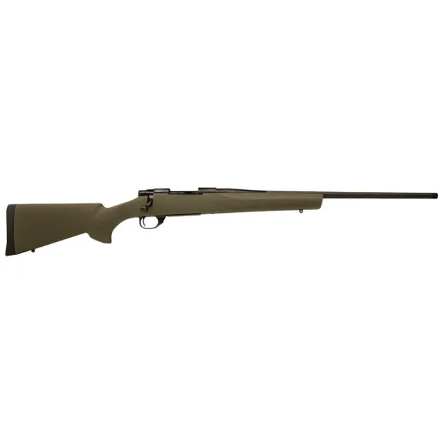 Howa M1500 HGR73333 300 Win Mag 24" Bolt-Action Rifle Green 3-Round - Howa - 300 WINMAG
