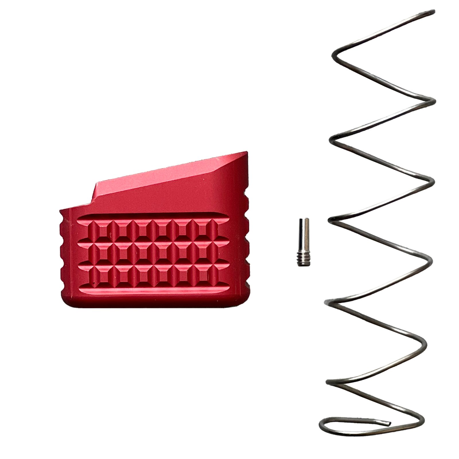 Backup Tactical Magazine Extension for Glock 17 19 22 23 Red - Backup Tactical