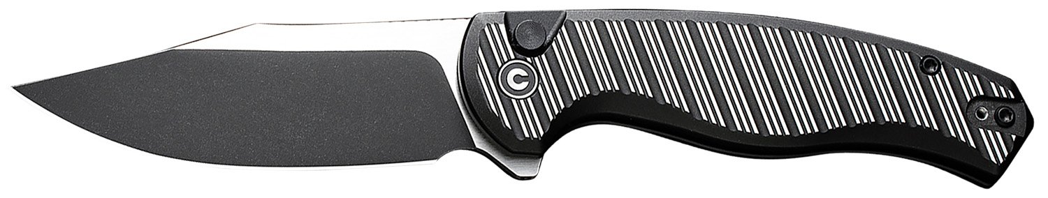 Civivi C23040B1 Stormhowl 3.3" Black Aluminum Stonewash Knife