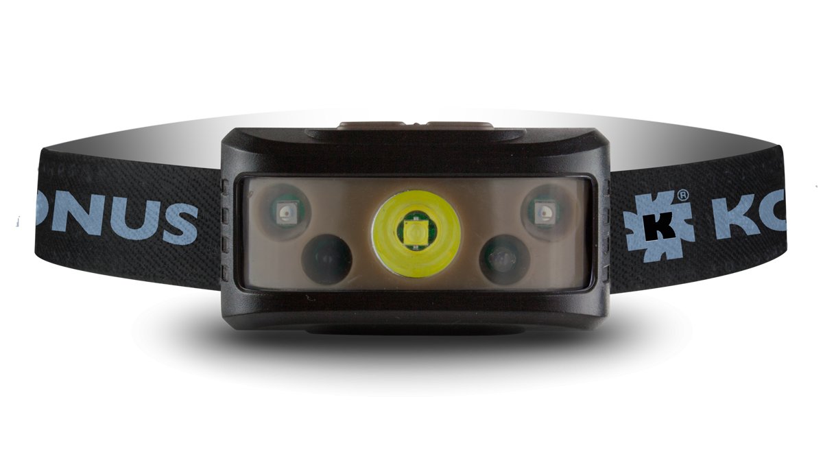 Konus 3924 KonusFlash 7 236 Lumens XPG LED Rechargeable Headlamp Black - Konus
