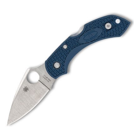 Spyderco C28PCBL2 Dragonfly 2 Blue FRN SPY27 2.28" Plain Blade - Spyderco