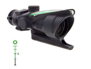Trijicon 100212 ACOG 4x 32mm Obj 36.80 ft100 yds FOV Matte Black... - Trijicon - 223 Rem | 5.56 NATO
