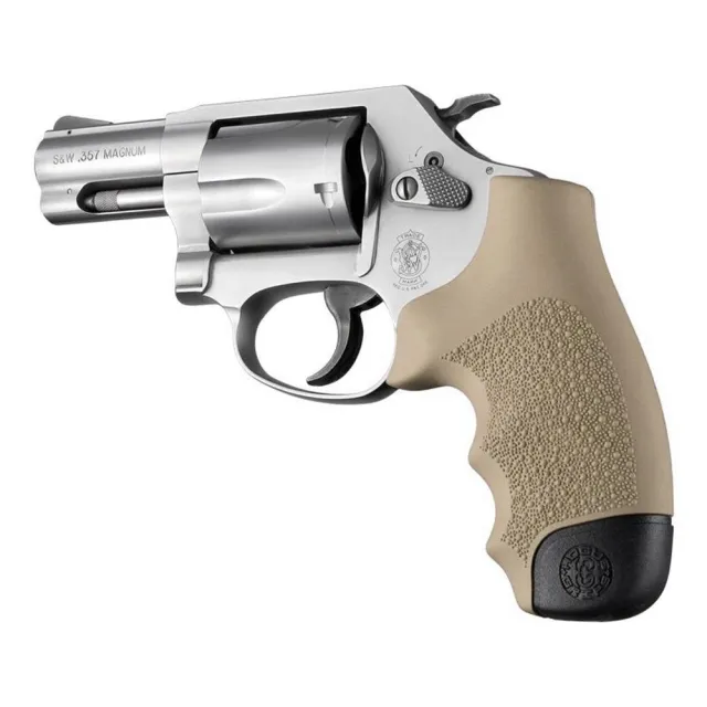Buy Hogue Overmolded Rubber Full Size Monogrip S&W Round Butt J-Frame Revolvers FDE online