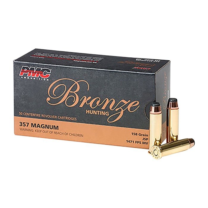 PMC 357A .357 Magnum 158GR JSP Ammo 50 Rounds - PMC - 357 Magnum