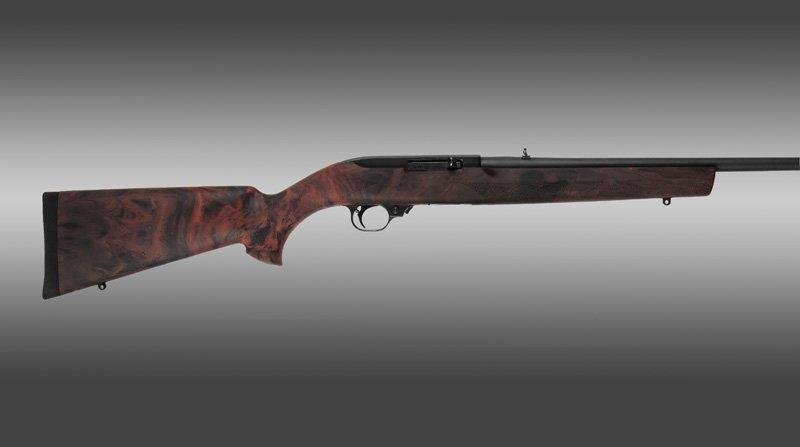 Buy Hogue 22012 Ruger 10-22 .920 Barrel Red Lava Rubber OverMolded Stock online