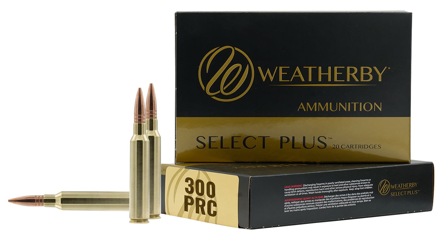 Weatherby M300P195HCB Select Plus 300 PRC 195gr Ammo - Weatherby - 300 PRC
