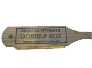 Pittman Game Calls P412 Insanity Box Turkey Call Birdseye Maple/Walnut - Pittman Game Calls