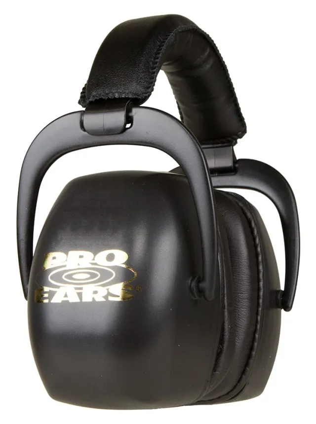 Pro Ears PEUPB Ultra Pro Passive Muff 30 dB Black Over-Head Earmuff - PROEARS