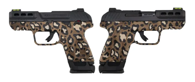 Buy RUGER SECURITY 380ACP LEOPARD PRINT PSTL 3.42" BBL 15+1RD BLK F.O. FRONT SIGHT online