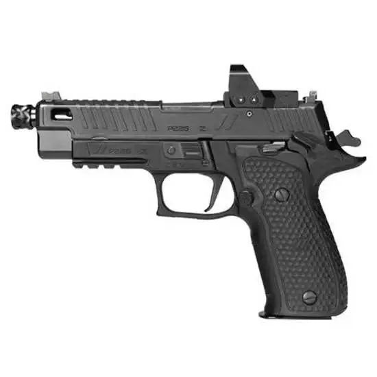 Sig P226 ZEV SAO 9mm 4.9" Thrd (3)15rd Romeo1Pro