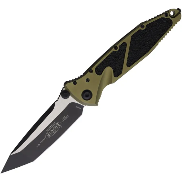 Microtech SOCOM Elite 161-1OD 3.98 In Black ODG ALU HNDL - MICROTECH