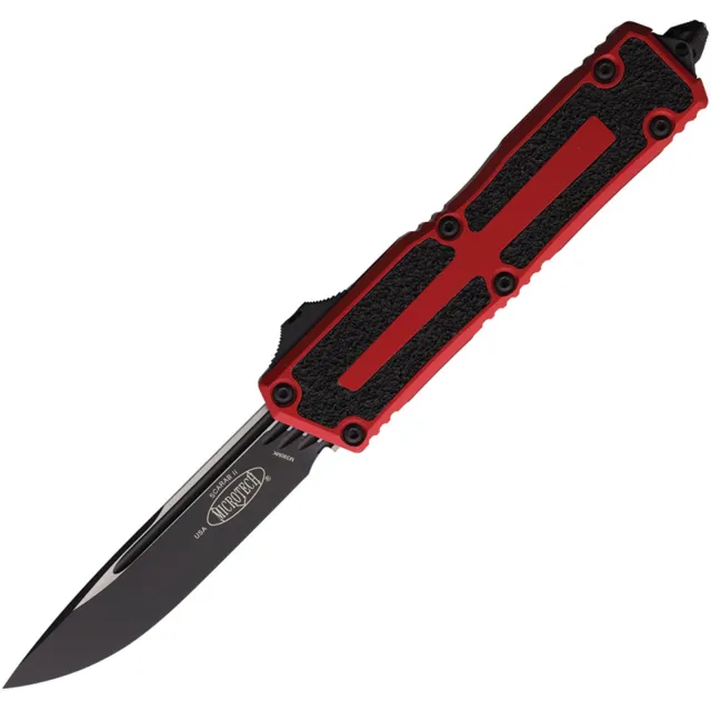 Microtech 1278-1RD Scarab II G3 3.97 In SE Black Red ALU Handle - MICROTECH for sale at Iron and Lace