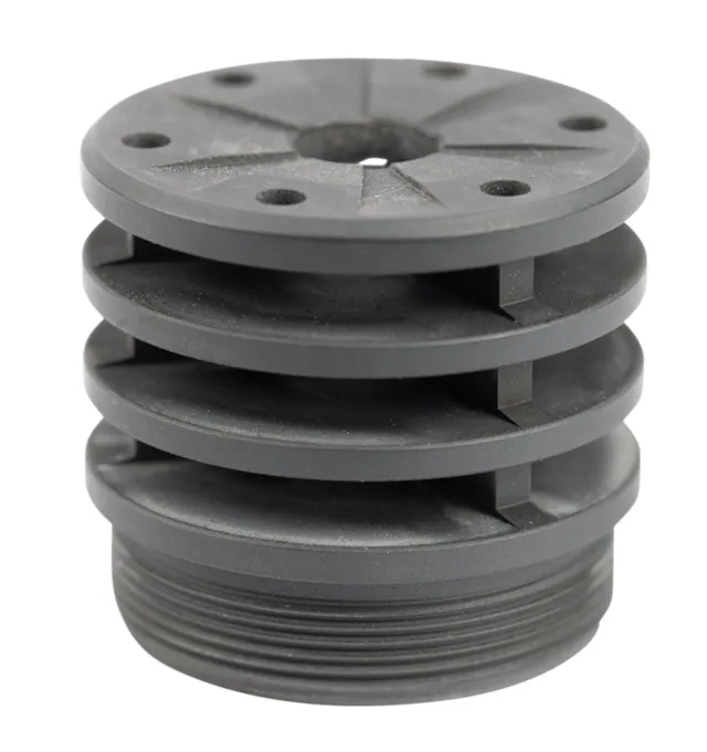 SilencerCo Anchor Brake AC2081 .458 Win Mag Recoil Reduction Grey
