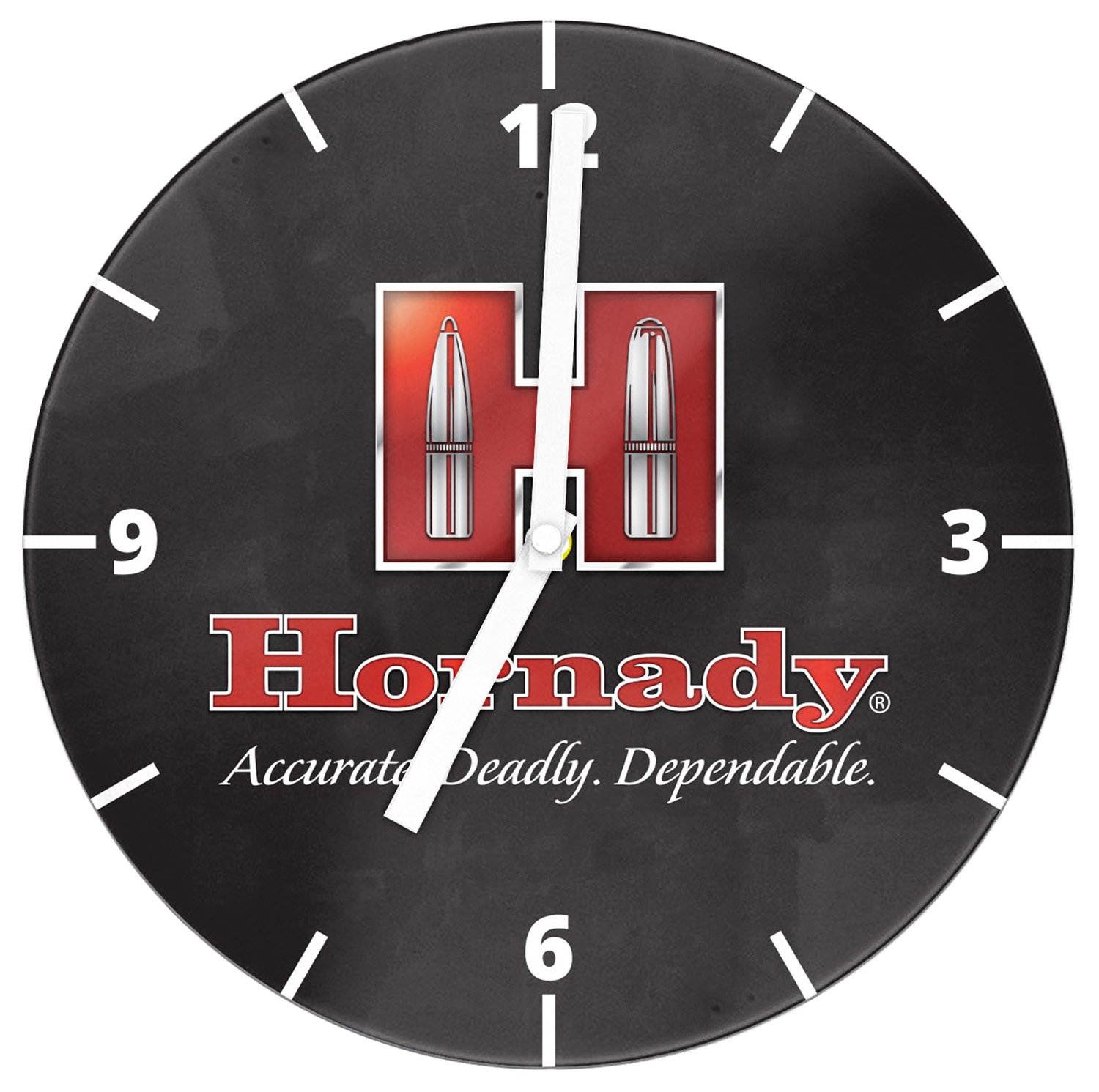 Horn Hunter 99146 H Clock Black/Red 18.7 In - Hornady