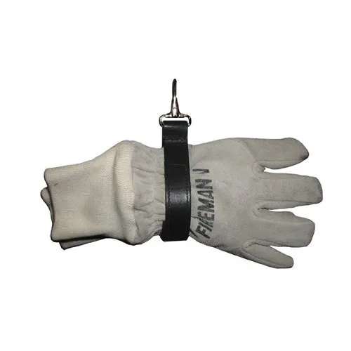 Boston Leather Firefighter's Glove Strap Reinforced Leather