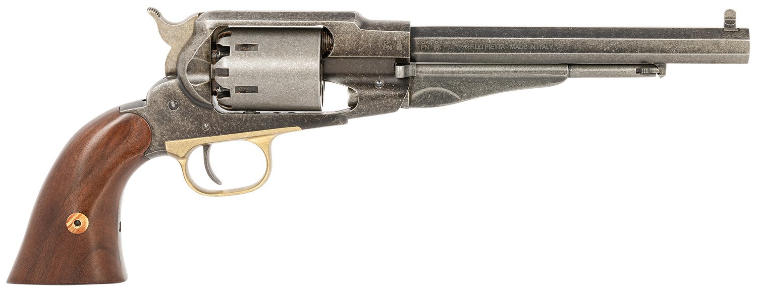 Pietta PF58OW448 1858 Old West 44 Cal 8" Revolver Walnut Grip - PIETTA - 44 CAL
