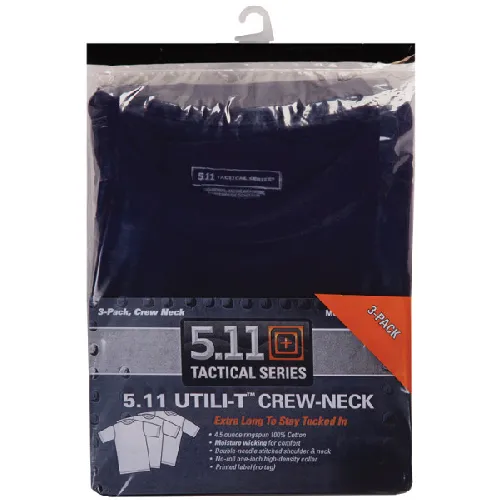 5.11 Tactical Utili-T Crew T-Shirt 3-Pack Moisture-Wicking