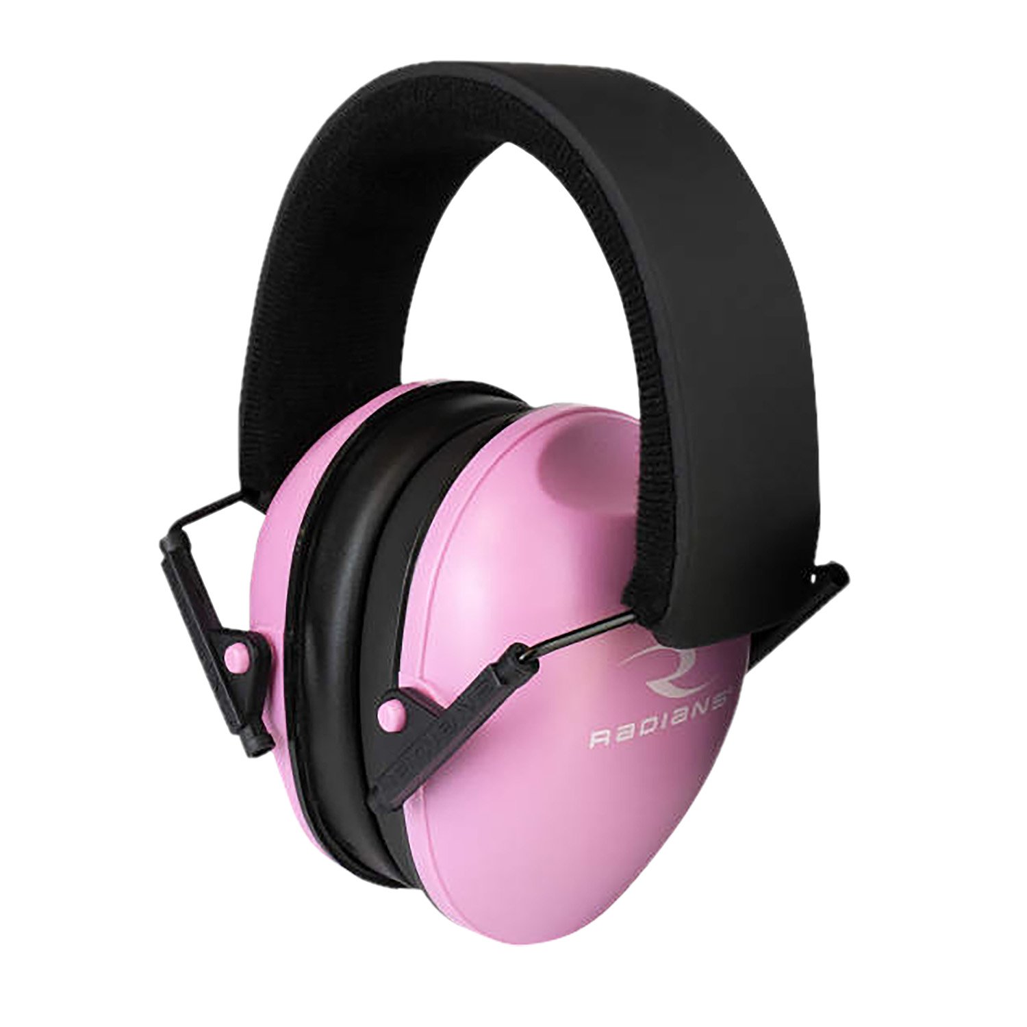 Radians LS0800CS Lowset Passive Earmuff 21 dB Over-Head Pink/Black