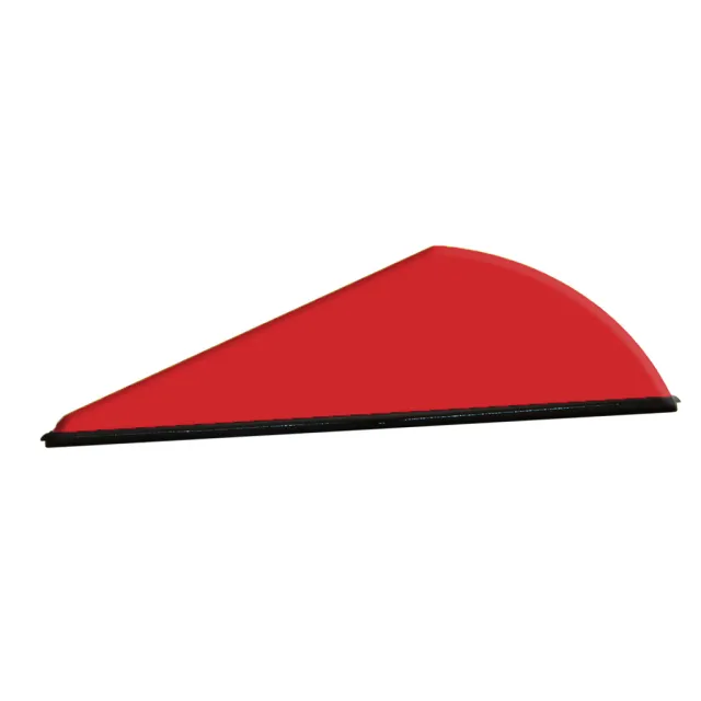 Q2i Q1047 Rapt-X Vanes Red 100pk, High-Profile, 2" Length, 7.5gr - Q2i