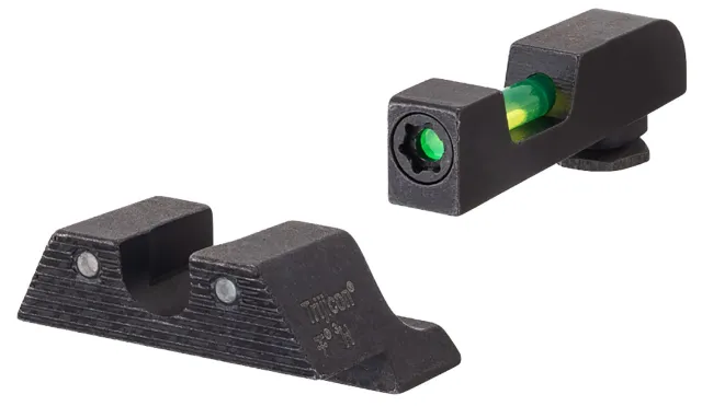 Trijicon DI Glock Large Frame Night Sights, Tritium, Green Fiber - Trijicon