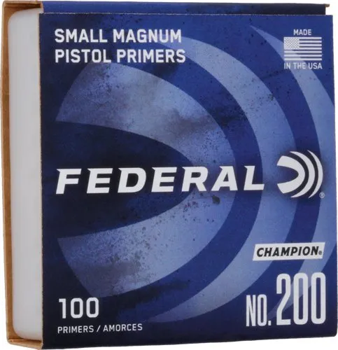 FEDERAL PRIMERS SMALL PISTOL MAGNUM 5000 PACK - Federal
