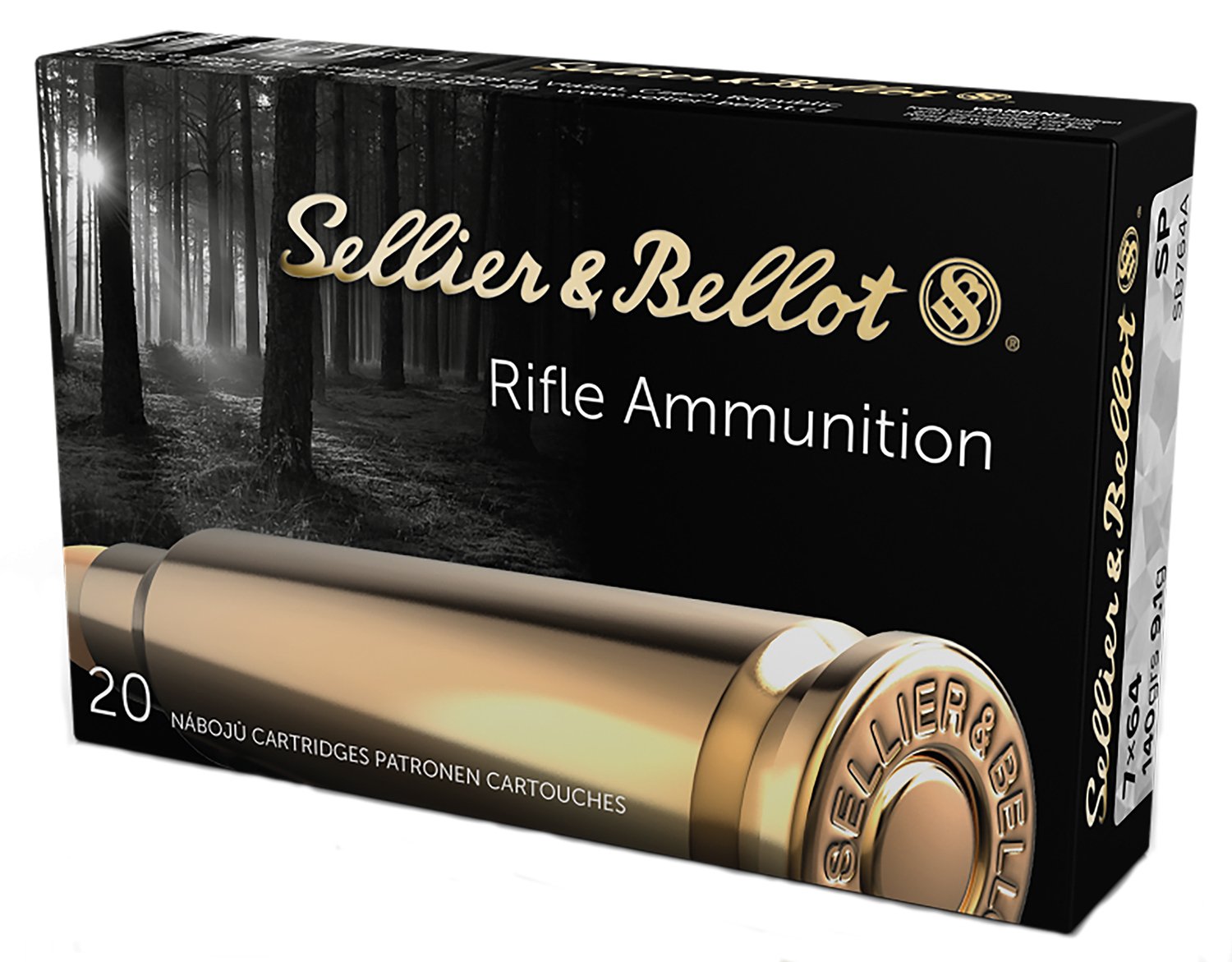 Buy Sellier & Bellot SB764A 7x64mm 140gr Soft Point 20 Rounds online