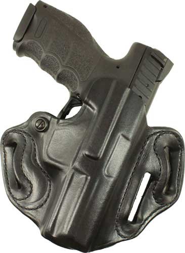 DeSantis 002BA7QZ0 Speed Scabbard RH OWB Leather Holster Ruger 57 Black - DeSantis