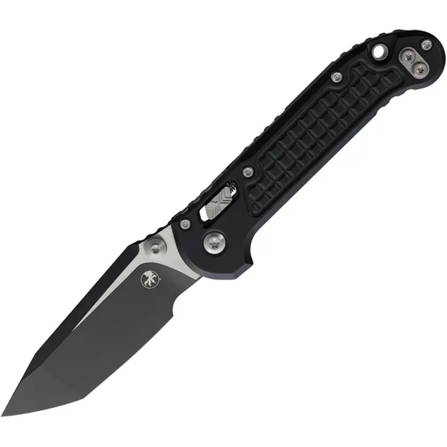 Microtech LUDT G3 3.5 In Ram-Lok T/E Black Frag Aluminium Handle - MICROTECH