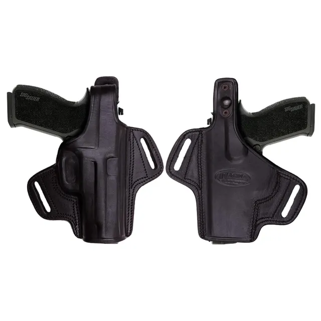 Tagua BH1 Right-Hand Thumb-Break Belt Holster Black