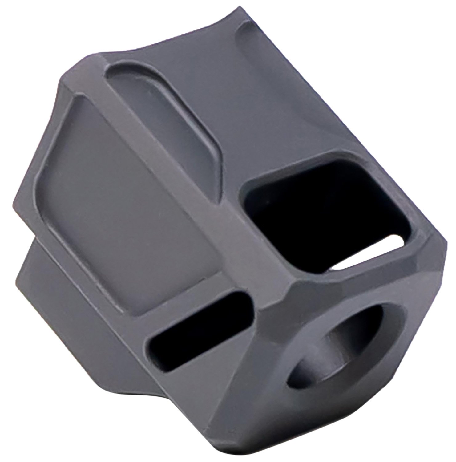 Faxon Firearms EXOS-533 9mm Luger Compensator Stainless Steel - Faxon Firearms - 9mm Luger (9x19 Parabellum)