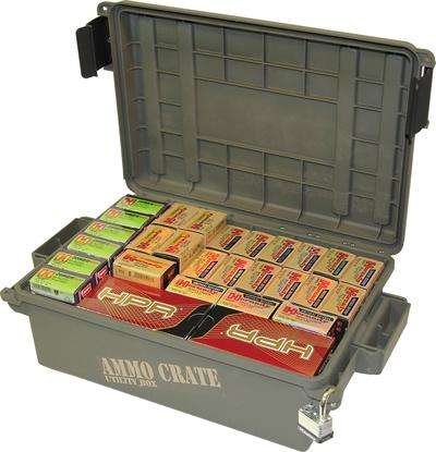 MTM Molded Products ACR4-18 Utility Box 65 lbs Army Green 17.2 in - MTM Case-Gard