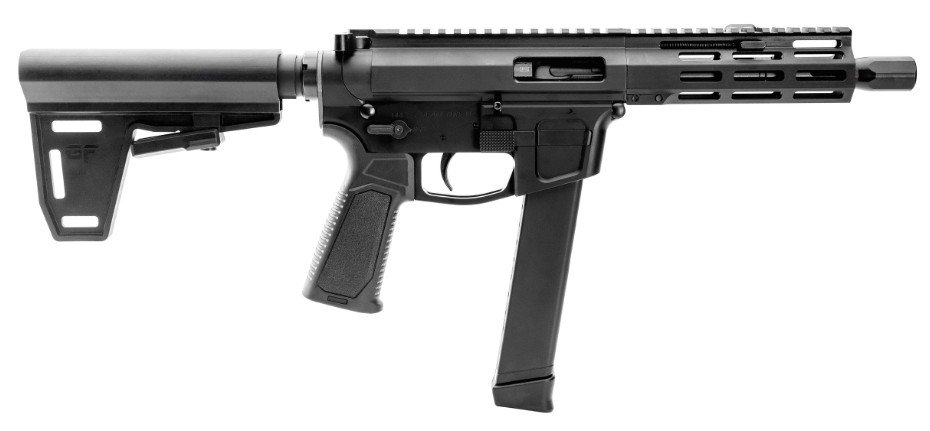 Gforce Arms GFHYB545 JAWBONE 45 ACP 5" Black Semi-Auto Pistol - GFORCE Arms - .45 ACP