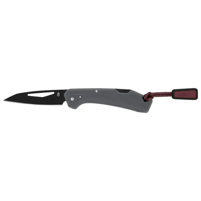 Gerber LST Mini Grey Folding Pocket Knife Lockback EDC Compact - Gerber
