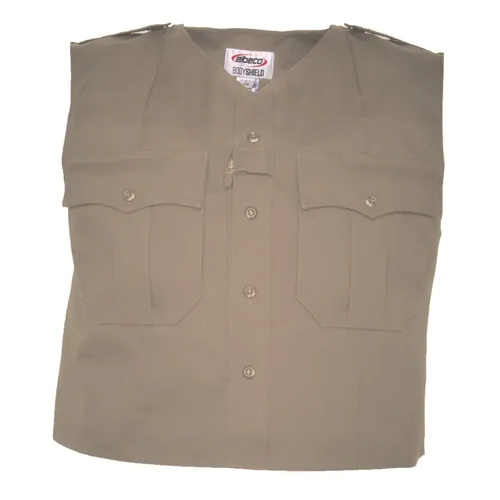 Elbeco BodyShield External Vest Carrier Tan 2XL MOLLE Adjustable - Elbeco