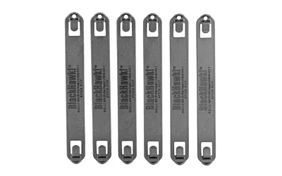 Blackhawk Speed Clip 7In Polymer Pouches STRIKE PALS MOLLE 6-Pack Black