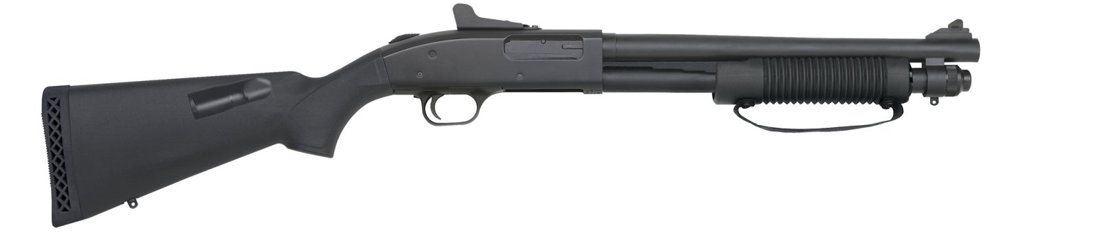 Mossberg 590A1 12 Gauge 14 in Parkerized Pump Action 5+1 Capacity - Mossberg - 12 Gauge