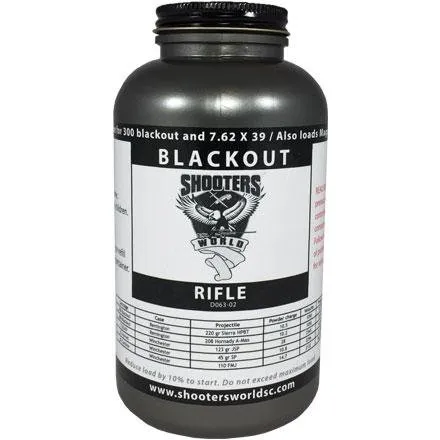 Shooters World D063-02 300 Blackout Rifle Powder 1lb - Shooter's World for sale at Keys Gun Shop