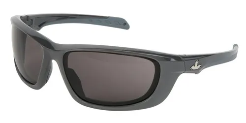 MCR Safety UD1 Swagger Ultra Defense Gun Metal Anti-Fog - MCR Safety