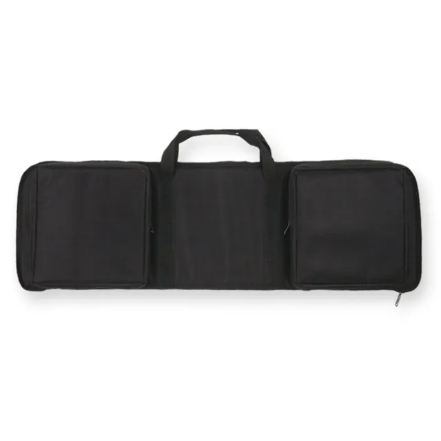Bulldog BD470-45 Discreet Tactical Rifle Case 45 In Black Nylon - Bulldog