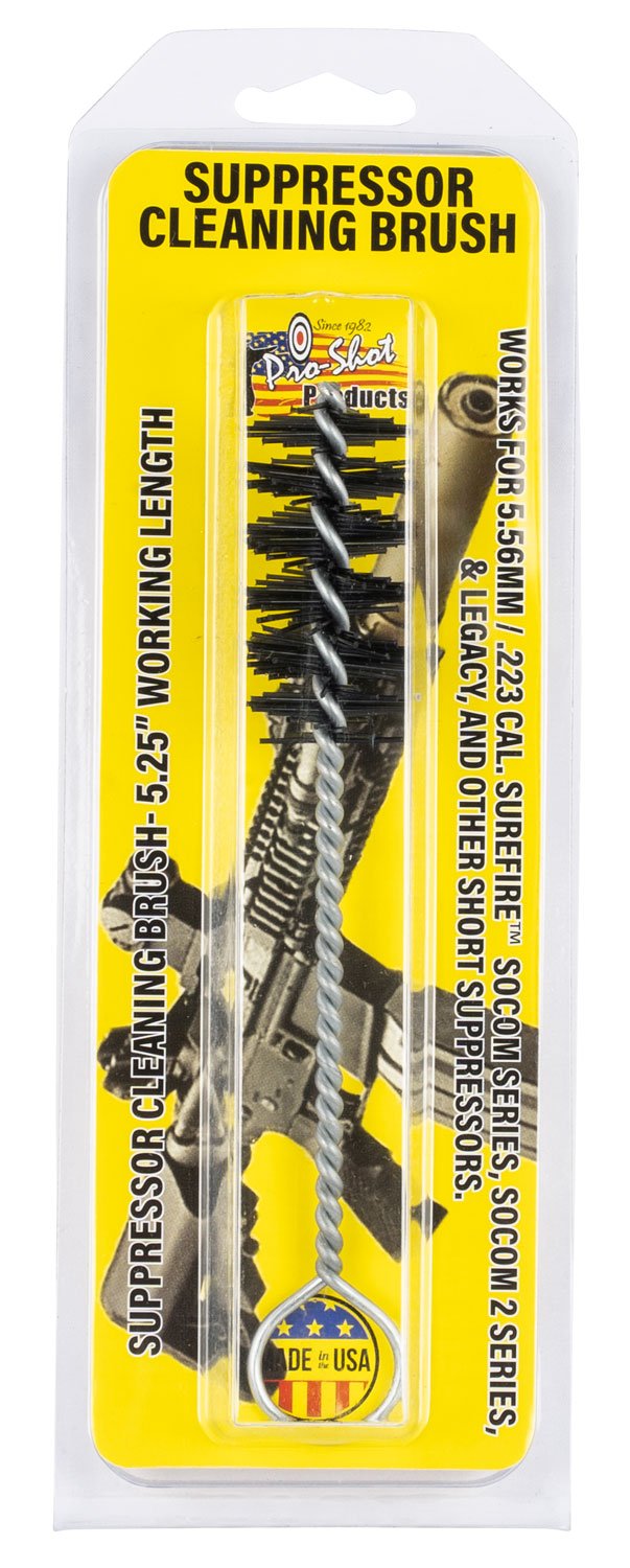 Buy Pro-Shot SPRBRUSH Suppressor Cleaning Brush .223/ 5.56mm Compatible w/Surefire SOCOM Series/SOCOM Series 2/Legacy/Warden online