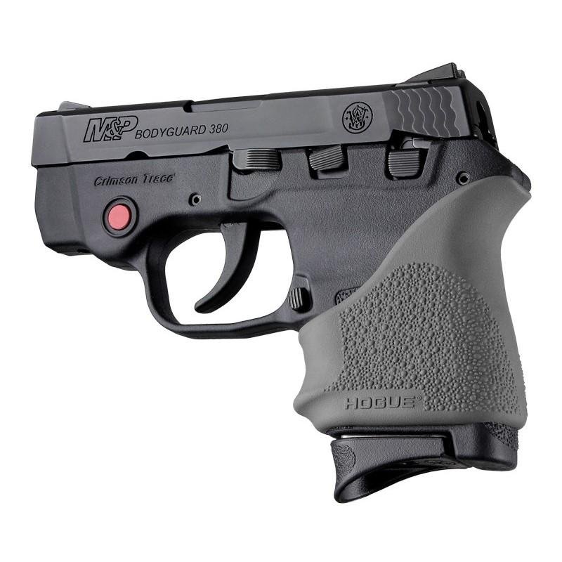 Buy Hogue 18502 .380 HandAll Beavertail Grip Sleeve Slate Grey for Bodyguard online